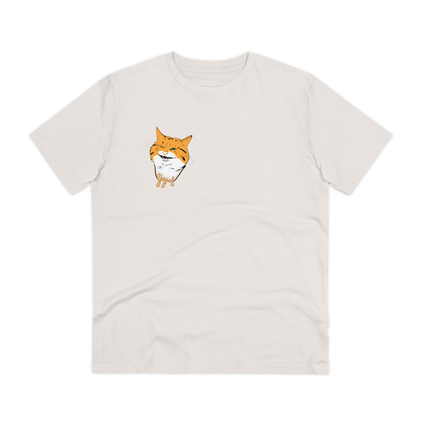 Yaysh Cat Organic Creator T-shirt - Unisex