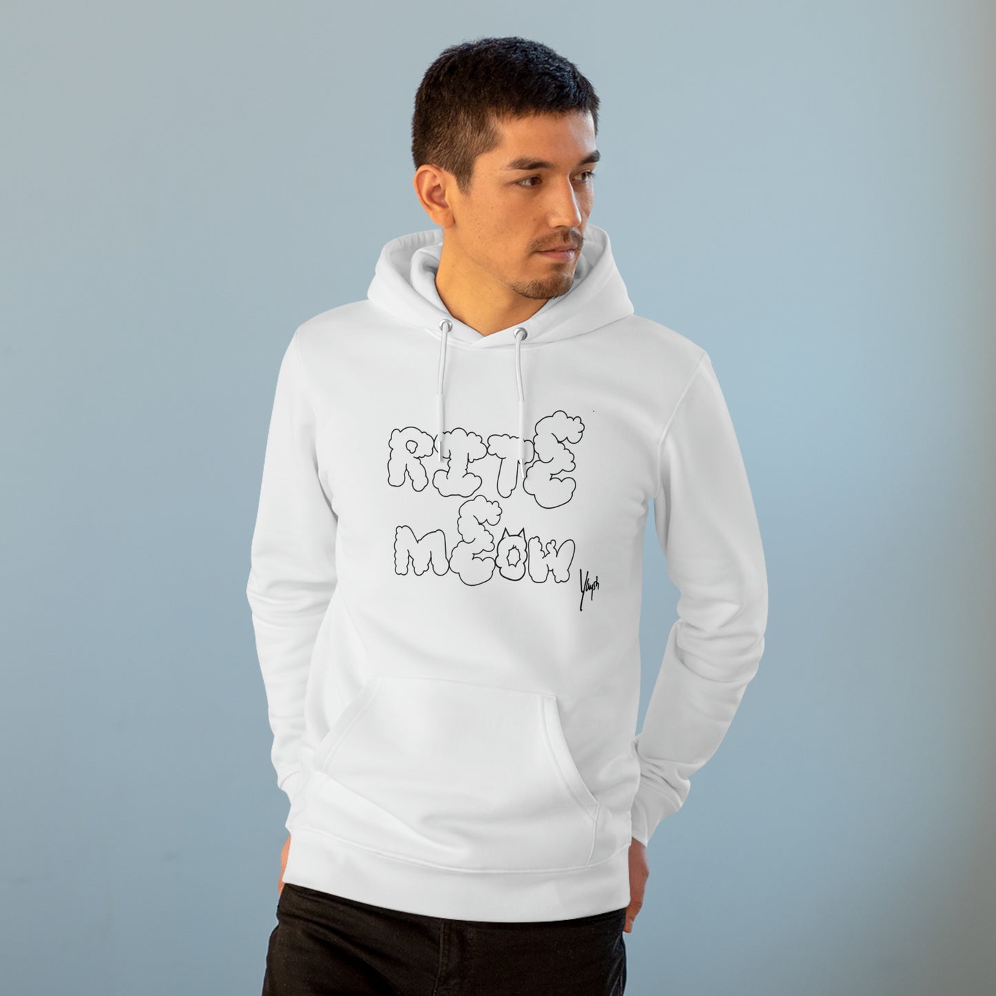 Yaysh Rite Meow Unisex Cruiser Hoodie