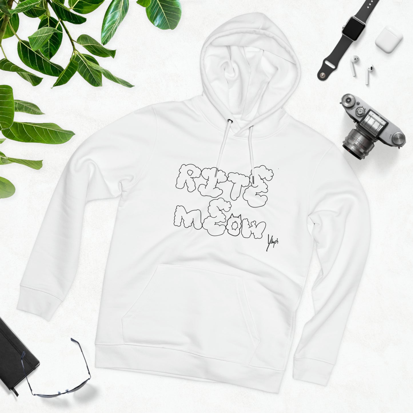 Yaysh Rite Meow Unisex Cruiser Hoodie