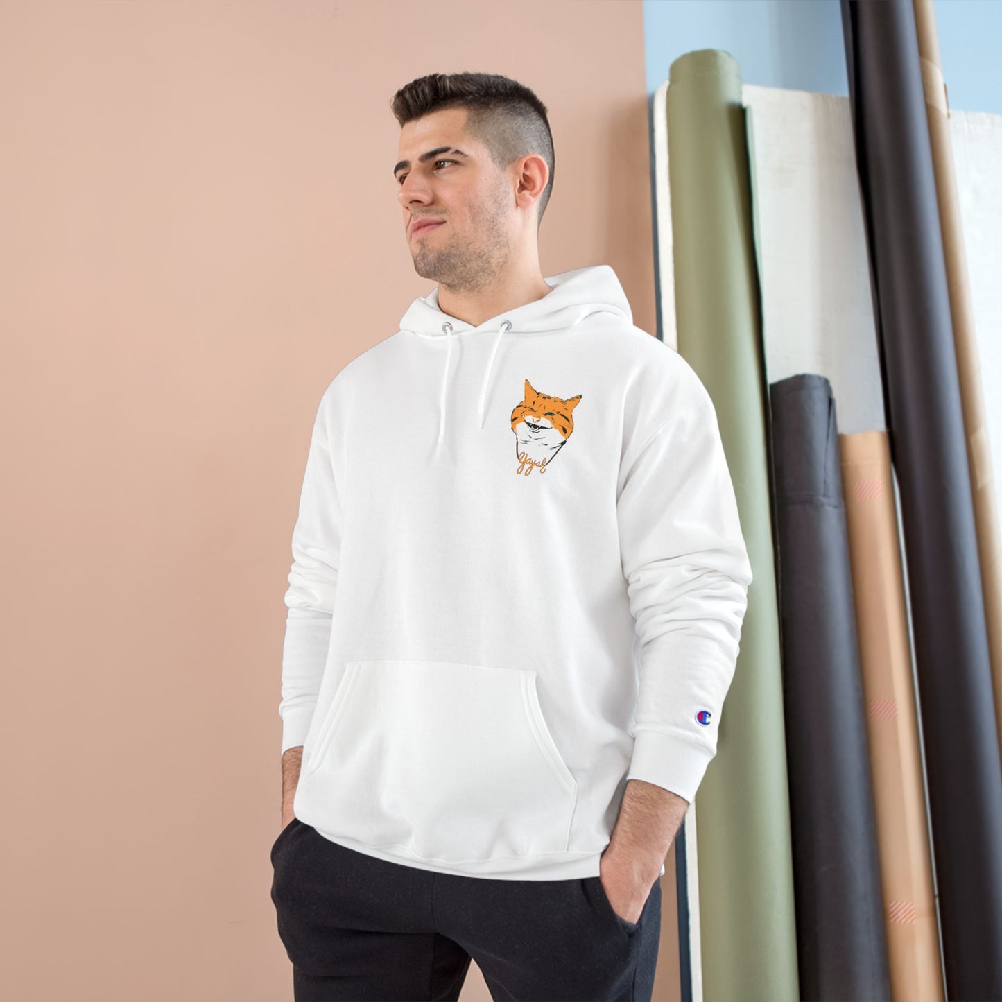Yaysh Cat Unisex Drummer Hoodie